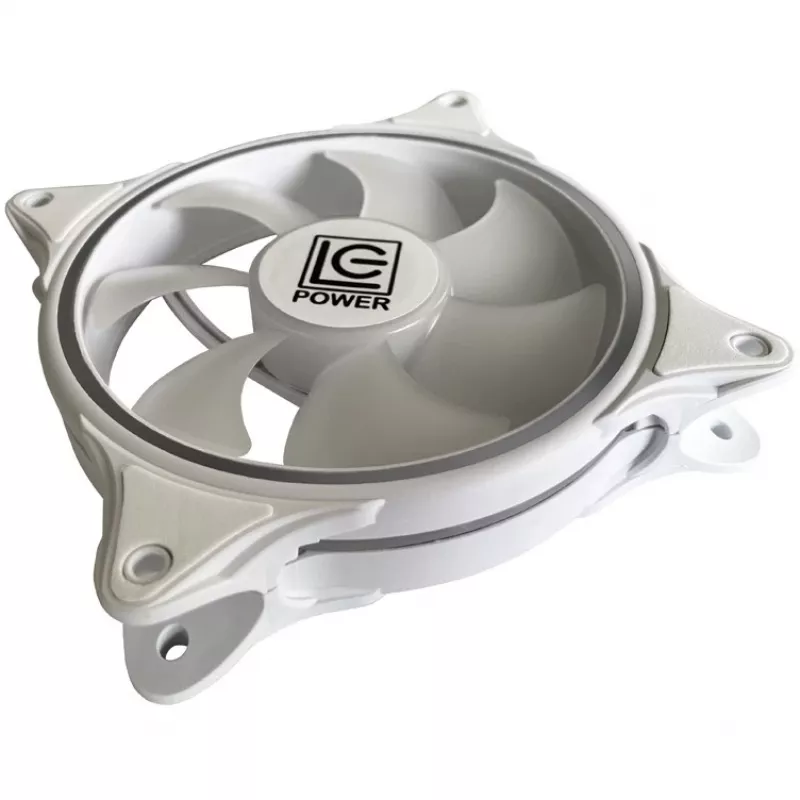 LC-Power LC-CF-120-ARGB-W 120mm ARGB korpusa ventilators - balts