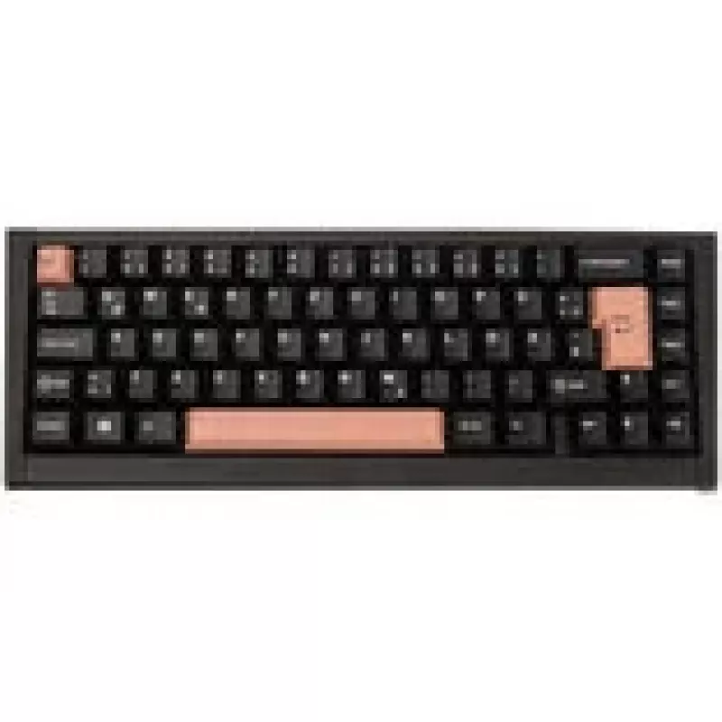 GMK FPTK5052 papildu ABS taustiņu vāciņu komplekts, divkāršās iesmidzināšanas, ISO un ANSI paplašinājums, pasteļrozā
