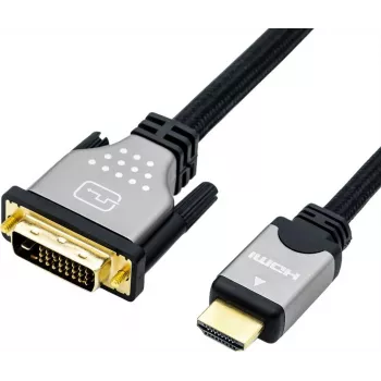 ROLINE 11.04.5876 Video kabeļa adapteris 1,5 m HDMI A tipa (standarta) DVI-D melns - sudraba (11.04.5876)