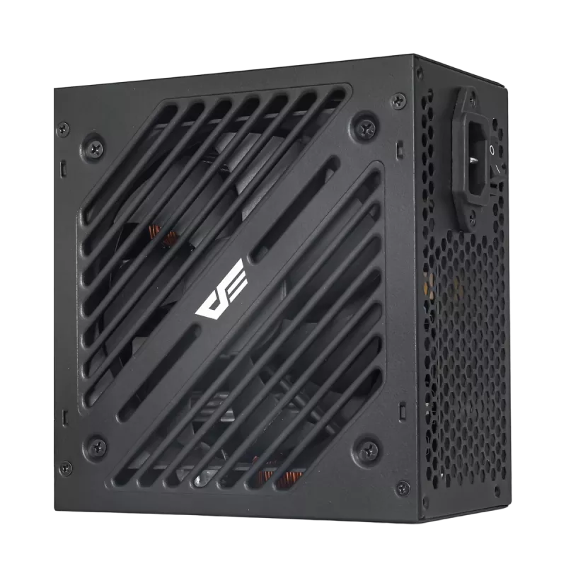 Barošanas bloks DarkFlash EMT750 melns, 750W, ATX, modulāra kabeļu sistēma, 80 PLUS (modelis EMT750 melns)