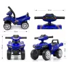 Braucamā rotaļlieta milly mally Ride-on Monster Navy — bērnu sēžammašīna, zems sēdekļa augstums
