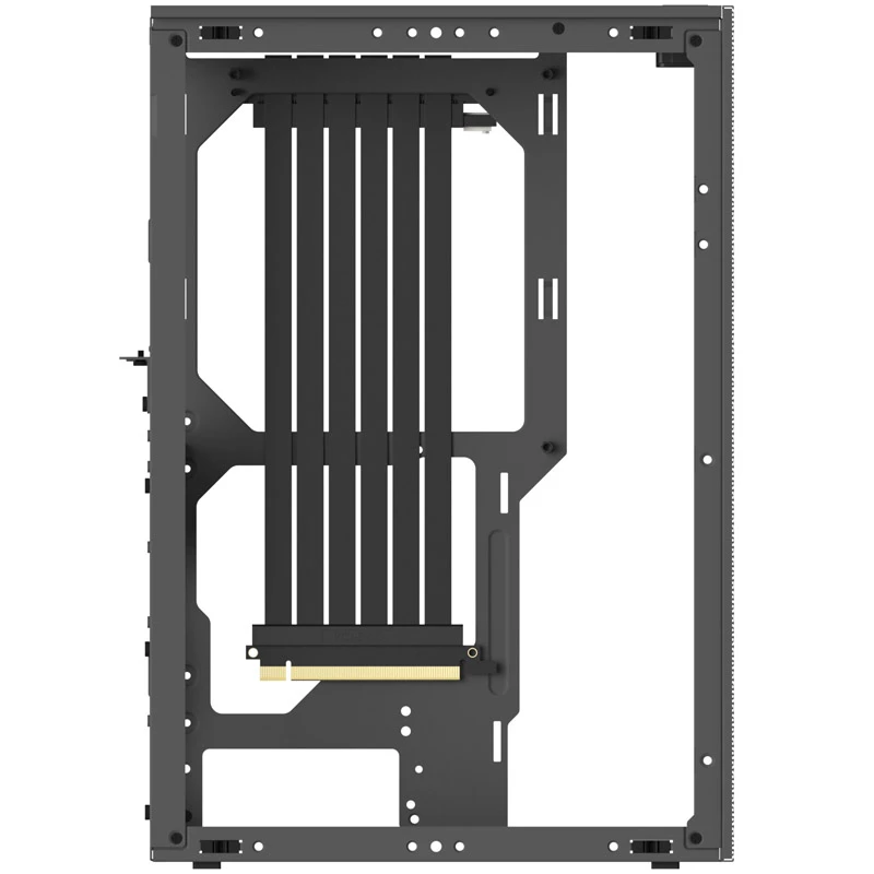 Supd Riser lentes kabelis - PCIe 4.0, 270 mm, melns