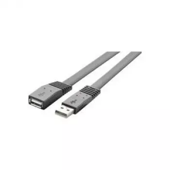 USB pagarinātāja kabelis Renkforce 1365378 USB A tēviņš uz A mātīti, USB 2.0, 5V, pasīvs