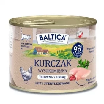 BALTICA regional flavours Chicken - mitrā kaķu barība - 185g