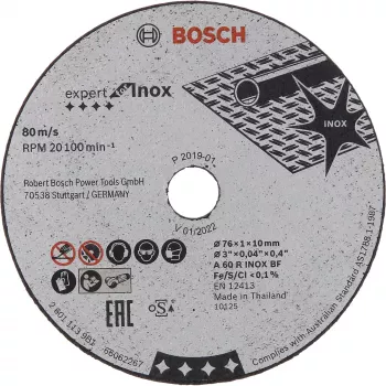 Bosch 2 608 601 520 leņķa slīpmašīnas piederums griešanas disks
