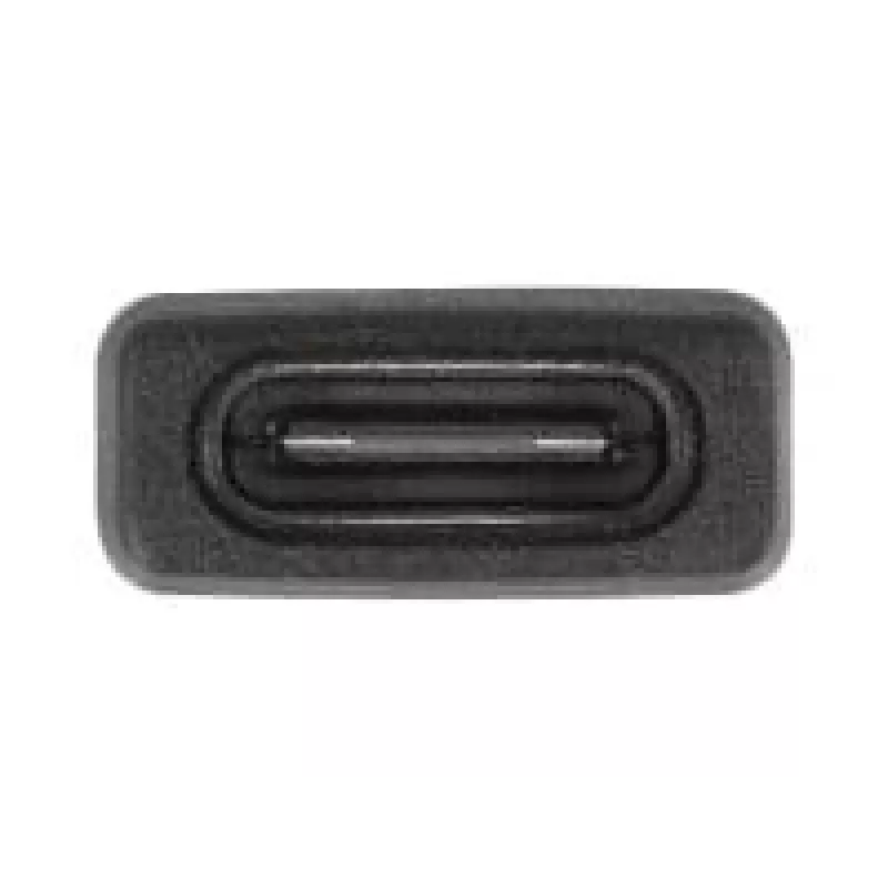 DeLOCK 60001 Kabeļu savienotāju adapteris USB A USB C melns