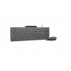Vadu tastatūras un peles komplekts Lenovo 310 (US English) — pilnizmēra tastatūra, 1,8 m kabelis, 2000 DPI optiskā piemērota abām rokām pele