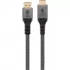 Goobay 65268 Video kabeļa adapteris 1 m DisplayPort HDMI Pelēks (65268)