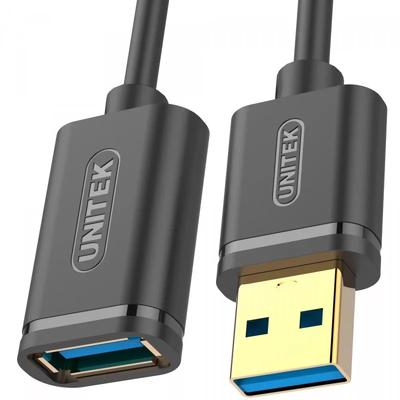 USB kabelis Unitek Y-C4030GBK 3 m USB 3.1 Type-A – Type-B (datu pārraide un uzlāde)