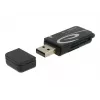Karšu lasītājs DeLOCK Mini USB 2.0 ar SD un Micro SD slotu