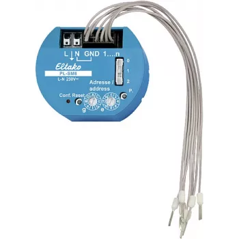Eltako Electronics Decentralizēts Sensoru Ievads 8 Kanālu PL-SM8 (31800001)