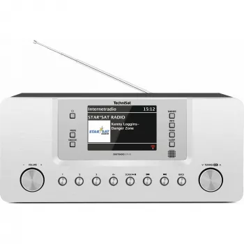 TechniSat DigitRadio 574 IR - Audiosistēma - 2 x 5 vati - Sudraba (0001/2951)