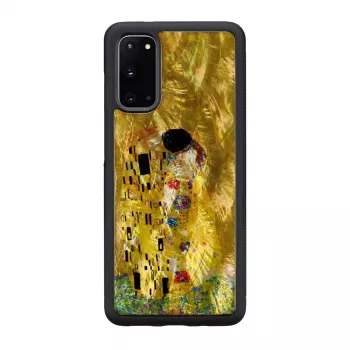 Aizsargmaciņš iKins viedtālrunim Samsung Galaxy S20, melns, plāns TPU vāciņš
