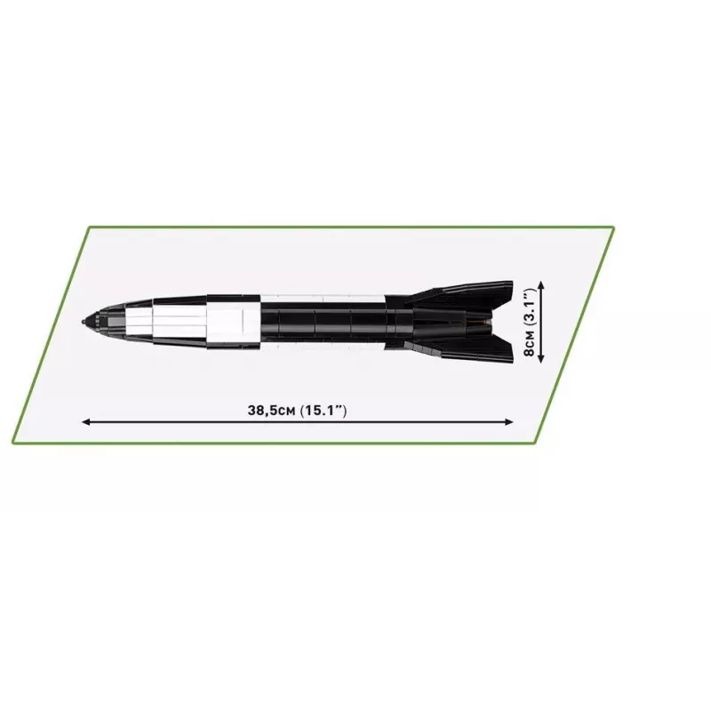 Building set COBI V2 Rocket 560 pieces World War II