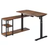 Elektriski regulējams rakstāmgalds ergo office 380623 — maks. augstums 121 cm, maks. slodze 70 kg