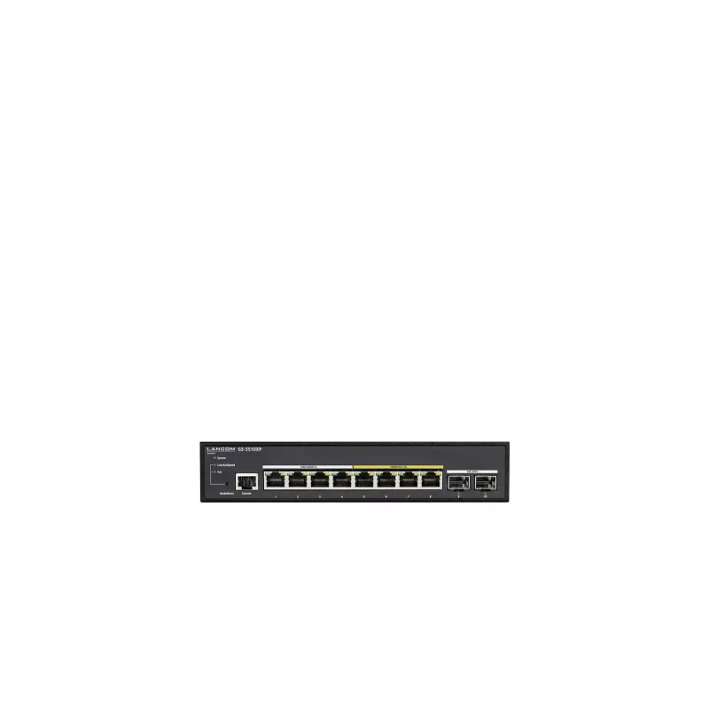 LANCOM GS-3510XP Pārvaldāms L2 2.5G Ethernet (100/1000/2500) Power over Ethernet (PoE) 1U Melns