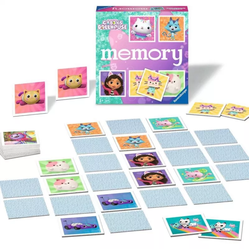 memory - Gabby's Dollhouse, Atmiņas spēle