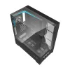 Darkflash DY450 PRO datora korpuss (melns) + 1 ventilators