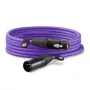 XLR audio kabelis RØDE XLR-6 — 6 m, XLR sievišķais uz XLR vīrišķais, rozā