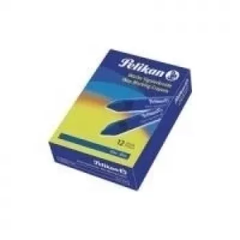 Pelikan Wax Marking Crayon 772, zils, diametrs: 12 mm, piemērots gludām virsmām, piemēram, stiklam, porcelānam, ādai (701078)