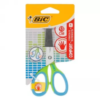 Šķēres BIC Comfort kreisročiem 13 cm — kreisroku šķēres, 13 cm asmens garums