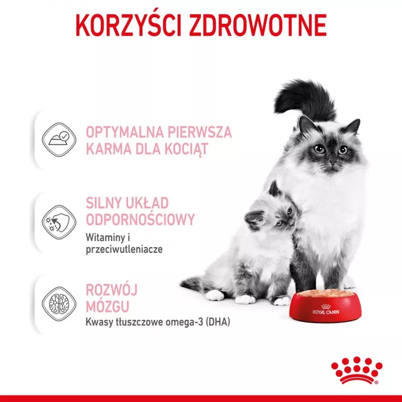 Royal Canin BABYCAT INSTINCTIVE - Mitrā kaķu barība - 195 g