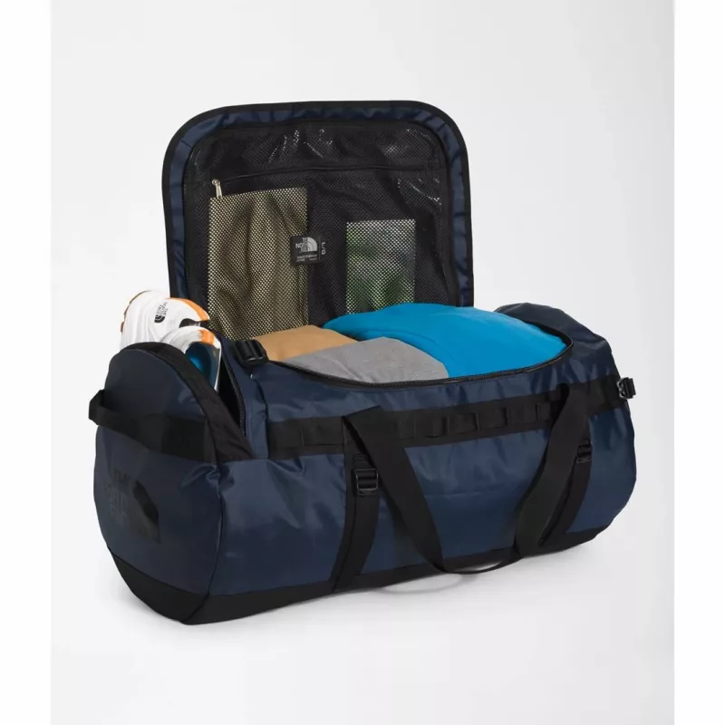 The North Face Base Camp Duffel L soma 95 L Poliesteris Melna, Tumši zila