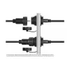 Good Connections Industrie-Plug S4 -USB 2.0 A-A 1m kabelis