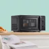 Toshiba MM2EM20PF mikroviļņu krāsns, spoguļa apdare, melna