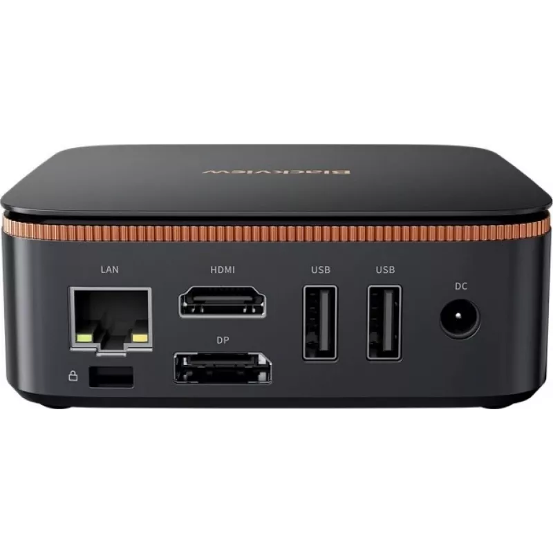Melnsview MP20 16GB SSD 512 GB Win 11 Pro - Mini dators, melns