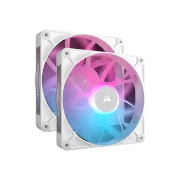 Corsair iCUE LINK RX140 ARGB 140mm balta 2-Pack