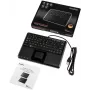 Perixx PERIBOARD-510H Plus tastatūra USB spāņu melna (PERIBOARD-510 H PLUS ES)