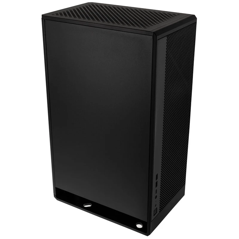 SilverStone ALTA G1M - microATX tornis - micro ATX - bez barošanas bloka (SFX12V/SFX-L12V) - Melns - USB/Audio