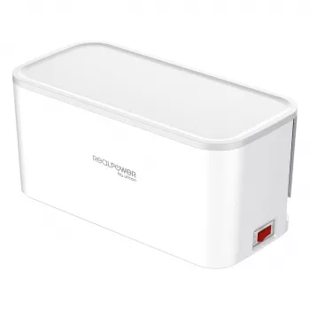 Strāvas pagarinātājs RealPower PowerBox 522 1,5 m 5 maiņstrāvas rozetes Iekštelpām Balts