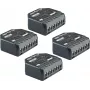 4 Shelly 2PM Gen4 Zigbee/Matter kontrolieru komplekts