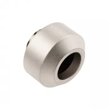 OPTIMUS cieto cauruļu savienotāju komplekts OP-FIT-HARD-12MM-NICKEL-6PACK — 12 mm, 6 gab. ar montāžas instrumentu, matēts niķelis