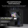 Corsair iCUE LINK RX120 MAX 120mm korpusa ventilators - melns