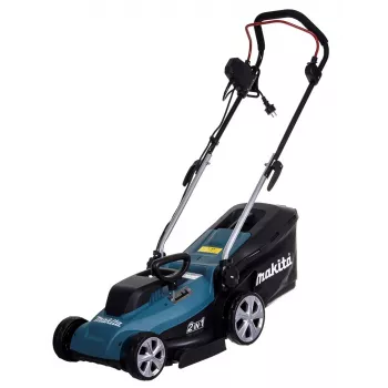 Makita ELM3320 zāliena pļāvējs Staigājams zāliena pļāvējs melns, tirkīza AC