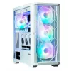 Zalman Z10 DUO ATX ZM-IF120 x4 Balts
