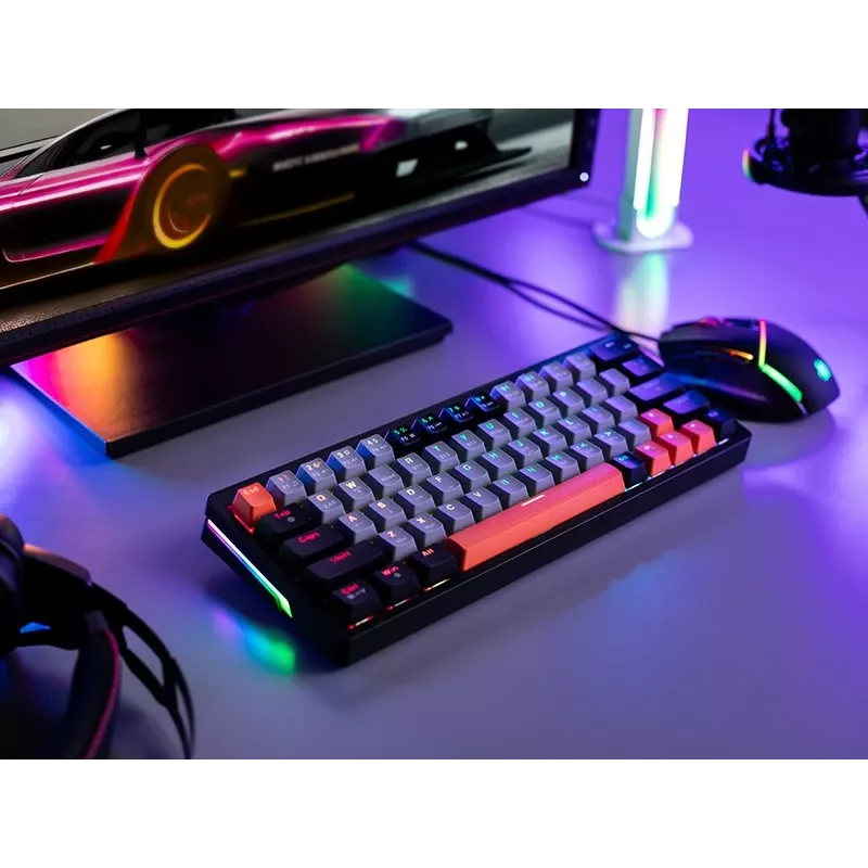 Mehāniskā tastatūra Tracer GAMEZONE EVO1 HOT SWAP 63 (Pelēka) TRAKLA47297