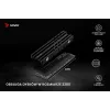 Gaisa dzesētājs SAVIO M.2 NVMe 2280 AK-60 melns radiators 22x80 mm SSD