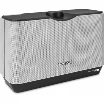 Mājas audio mikrosistēma TechniSat AudioMaster MR2 melna, sudrabota