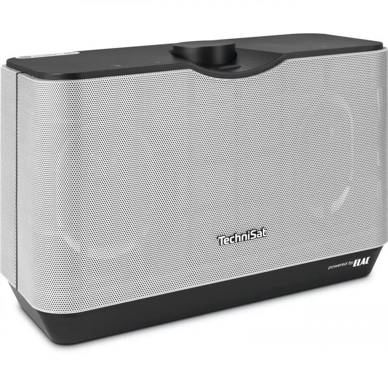 Mājas audio mikrosistēma TechniSat AudioMaster MR2 melna, sudrabota