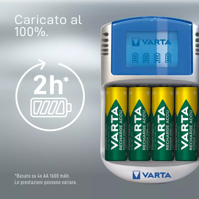 Baterijas lādētājs Varta POWERLCD