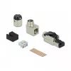 Vadu savienotājs DeLOCK 86489 1x RJ-45 pelēks