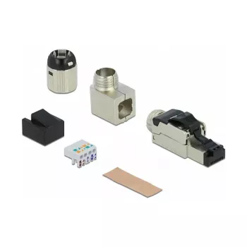 Vadu savienotājs DeLOCK 86489 1x RJ-45 pelēks