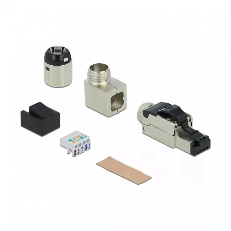 Vadu savienotājs DeLOCK 86489 1x RJ-45 pelēks