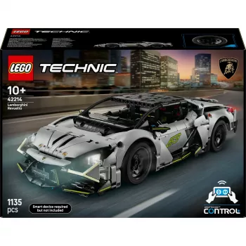 LEGO Technic Superauto Lamborghini Revuelto 42214 — 1:10 mēroga detalizēts konstruktora komplekts, 1 135 detaļas