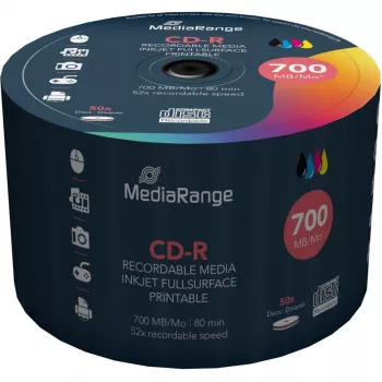 CD-R MediaRange MR208 700 MB 52x 50 gab.