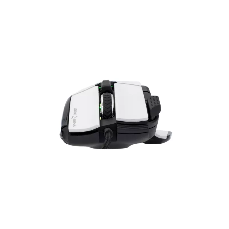White Shark GM-9006 MARROK balta RGB / 12 000 dpi